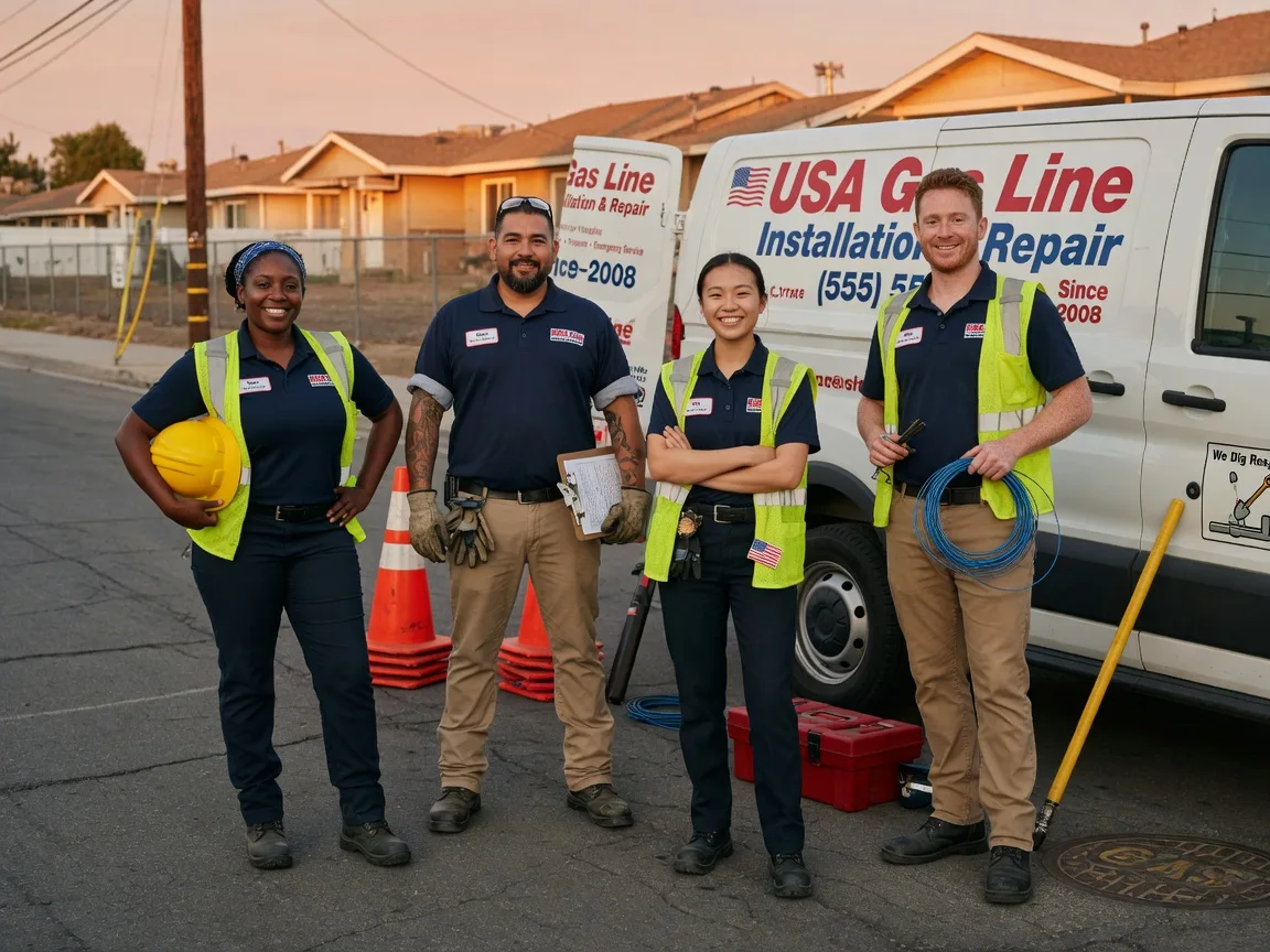 Gas Line Installation company in Baileyville, IL